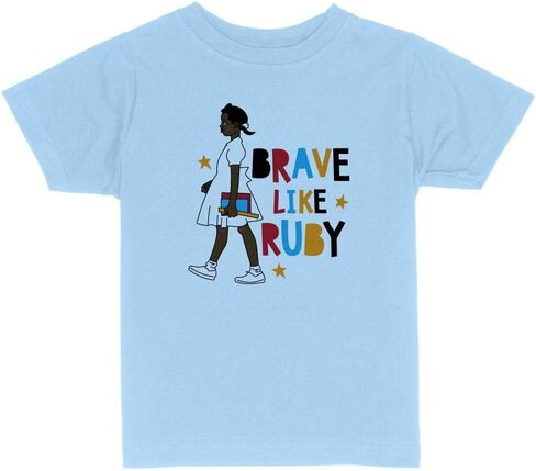 Brave Like Ruby Toddler Kids T-Shirt in Saudi Arabia
