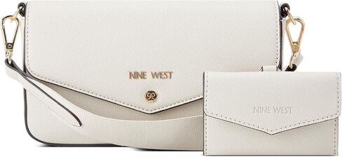 Nine West womens Peaches Crossbody Flap With Card Case in Saudi Arabia