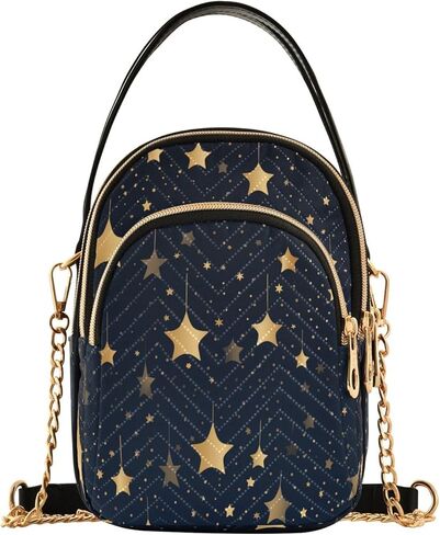 Crossbody Bags Crossbody Purse Chest Bag Sun Moon Stars Witch for Women Trendy in Saudi Arabia