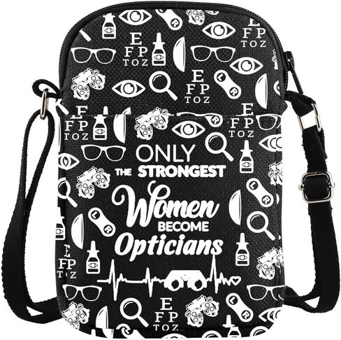 VAMSII Optician Crossbody Bag Optometry Optician Eye Doctor Gift For Women in Saudi Arabia