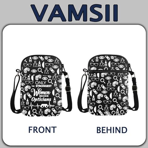 VAMSII Optician Crossbody Bag Optometry Optician Eye Doctor Gift For Women in Saudi Arabia