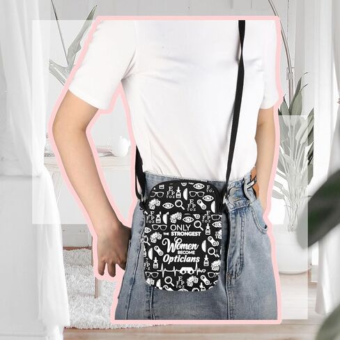 VAMSII Optician Crossbody Bag Optometry Optician Eye Doctor Gift For Women in Saudi Arabia