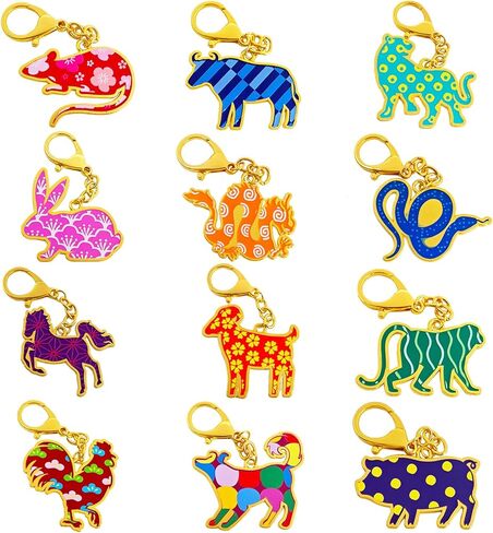 2026 Feng Shui Chinese Astrology Ally Amulets Keychain w5732-Horse-1 in Saudi Arabia
