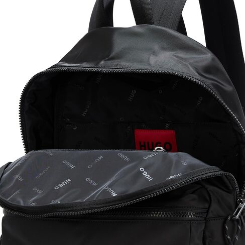 HUGO, Shade Logo Backpack, black gloss, PCE. in Saudi Arabia