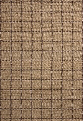 مجموعة Loloi Chris Loves Julia Fletcher FLE-01 طبيعي/بني 3'-6" x 5'-6"، .37 بوصة ارتفاع الوبر، سجادة مميزة in Saudi Arabia