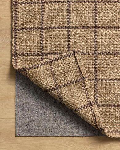 مجموعة Loloi Chris Loves Julia Fletcher FLE-01 طبيعي/بني 3'-6" x 5'-6"، .37 بوصة ارتفاع الوبر، سجادة مميزة in Saudi Arabia