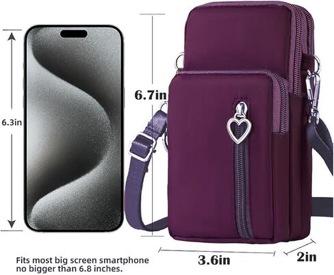 Small Crossbody Purses bags Cell Phone Purses Travel Pouch Shoulder Bag for Women in Saudi Arabia