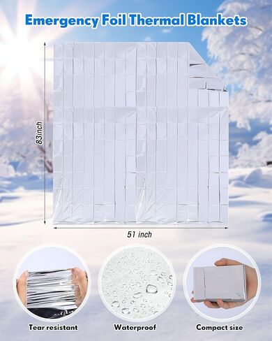 Cutecrop 72 Pcs Homeless Care Package Supplies Hygiene Kit Bulk Winter Beanie Hat Scarf Emergency Blankets Warm Skull Cap Cold Weather Blankets for Men Women Homeless First Aid Camping Multicolor in Saudi Arabia