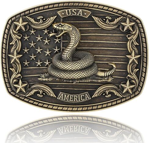 JAOYU Long Horn Western Belt Buckle for Men Women Cowboy Belt Buckle Vintage Cowgirl Belt Buckles Horse Deer Belt Buckle in Kuwait