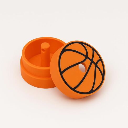 2-Pack Basketball Jewelry Holder Keychain | Travel Box Case | Ring Holder | Small Organizer Box | Portable Ring Keeper Keychain | Storage Case in Saudi Arabia