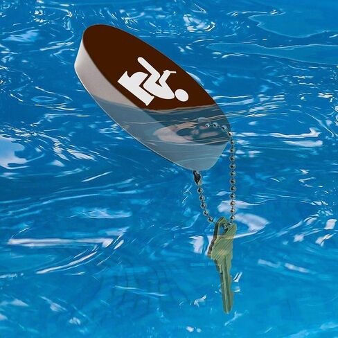 Graphics and More Man Pooping on Toilet Funny Floating Keychain Oval Foam Fishing Boat Buoy Key Float in Saudi Arabia