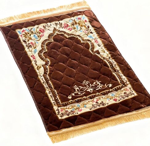 JE JOUE Prayer Rug Muslim Mat Islamic Soft Large Prayer Matt Islam, Padded Islamic Prayer Mat Thick for Men and Women, Janamaz, Sajadah （Red） in Kuwait