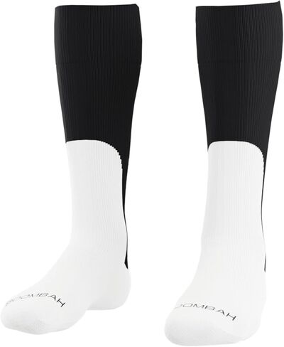 Boombah Mock Classic Stirrup Baseball Fastpitch Softball Socks فوق الساق تحت الركبة للشباب والكبار، ألوان الفريق in Kuwait