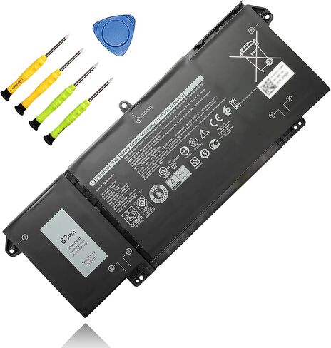 58WH FK0VR استبدال بطارية الكمبيوتر المحمول لـ Dell Latitude 5330 2-in-1 7330 2-in-1 Latitude 7430 2-in-1 P133G002 P134G002 P139G002 Series 07KRV H4PVC 8P81K 3625MAH 15.2V in Saudi Arabia