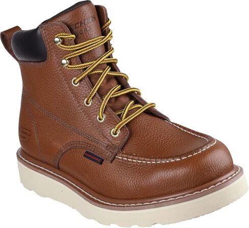 Skechers - Mens Work: Kadmiel - Bennot Sneakers, Color Red/Brown, Size: 10 M US in Saudi Arabia