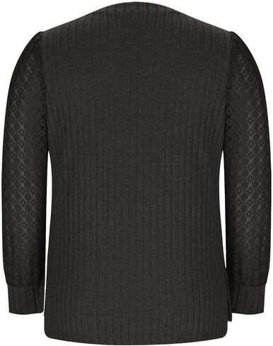 Knit Sweater Women Long Sleeve Crewneck Sweatshirts Trendy Tunic Pullover Tops with Thumb Holes Comfy Winter Sweaters in Saudi Arabia