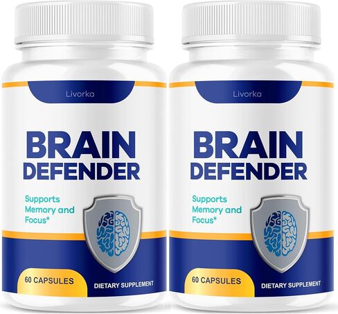 (3 Pack) Brain Defender - Official Brain Defender Supplement Advanced Pills, Natural Brain Defender Brain and Memory Support, Brain Defender Health & Wellness Multivitamin, 180 Capsules for 3 Months in Saudi Arabia