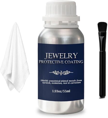 Premium Jewelry Protective Coating & Sealant – Long-Lasting Tarnish Protection, Shields Against Oxidation & Wear, Preserves Sparkle for Metals & Gemstones in Saudi Arabia