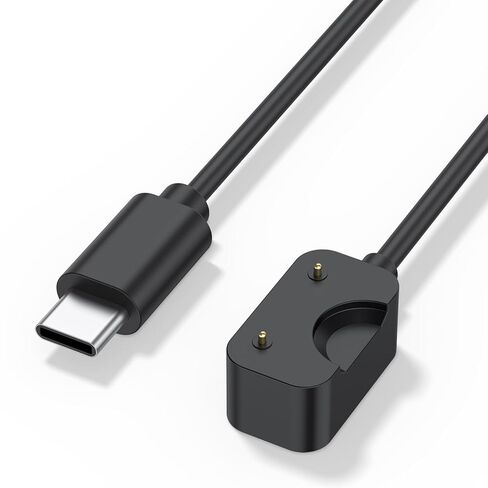 2 Pack USB C Cable for Samsung Galaxy Fit 3 Charger, 3.3ft Magnetic Charging Cable Dock Stand for Galaxy Watch Fit 3 SM-R390 Smartwatch in Saudi Arabia