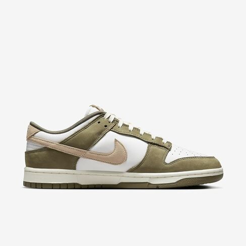 Nike Dunk Low Retro Premium Men's Shoes (FQ8250-200, Medium Olive/Summit White/Sail/Hemp) Size 8 in Saudi Arabia