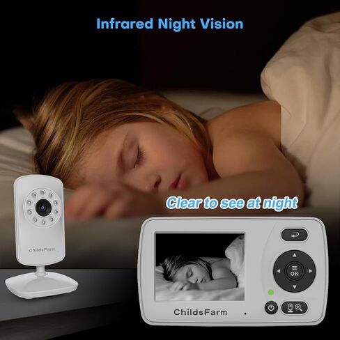 شاشة الطفل مع الكاميرا والصوت ، ومراقبة الأطفال السفر المحمولة مع الشاشة ، ومراقبة الطفل لا شبكة WiFi ، أو مراقبة كاميرا الطفل ، والرؤية الليلية ، ووضع Vox ، و 1000 قدم طويل ، ومراقبة سلامة الطفل in Kuwait