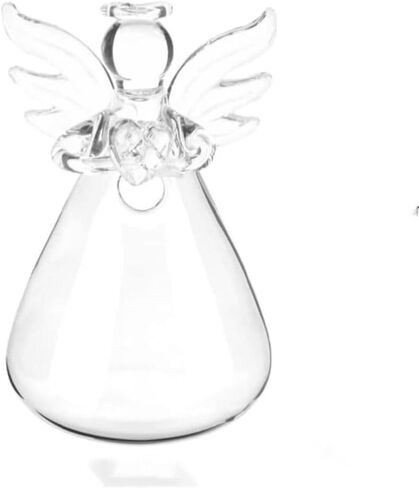 Plant Wall Mounted Vase DIY Creative Hand-Blown Hydroponic Container Beautiful Borosilicate Glass Transparent(S) in Saudi Arabia