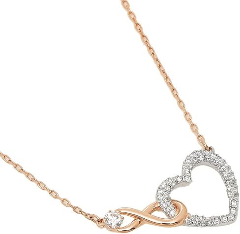 Swarovski Women's Necklace Accessories 5518865 Rose Gold Silver in Saudi Arabia