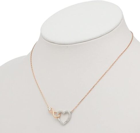 Swarovski Women's Necklace Accessories 5518865 Rose Gold Silver in Saudi Arabia