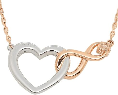 Swarovski Women's Necklace Accessories 5518865 Rose Gold Silver in Saudi Arabia