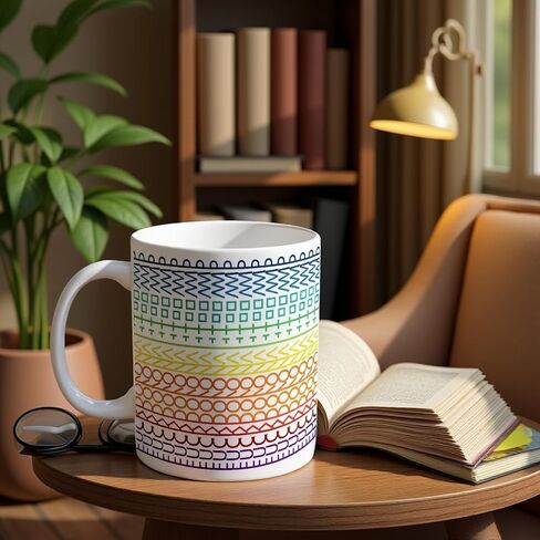 Funny Hidden Message Mug for Coworkers Work Friends Office Humor Gift Ceramic Coftee Cup White Elephant Giftldea (FDT, 11 ounces) in Saudi Arabia