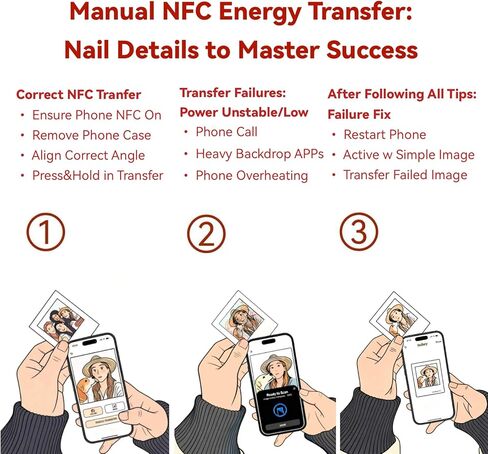 إطار صور رقمي بالحبر الإلكتروني مزود بتقنية NFC مع ظهر مغناطيسي، عرض فوري لنمط الصور، إطار صورة ذكي لاسلكي للثلاجة، لوحة مذكرة أكريليك يمكن التحكم فيها بالهاتف للسفر الجزئي للمنزل والهدايا in Kuwait