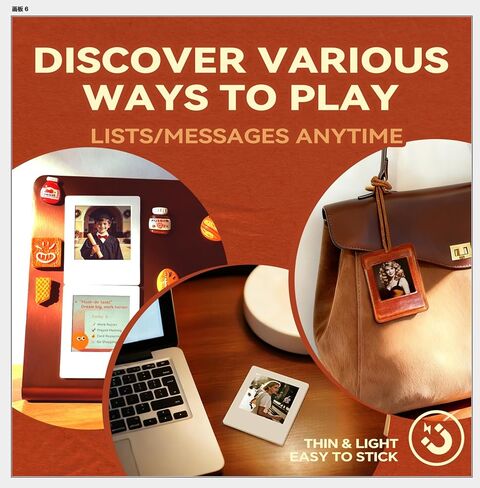 إطار صور رقمي بالحبر الإلكتروني مزود بتقنية NFC مع ظهر مغناطيسي، عرض فوري لنمط الصور، إطار صورة ذكي لاسلكي للثلاجة، لوحة مذكرة أكريليك يمكن التحكم فيها بالهاتف للسفر الجزئي للمنزل والهدايا in Kuwait