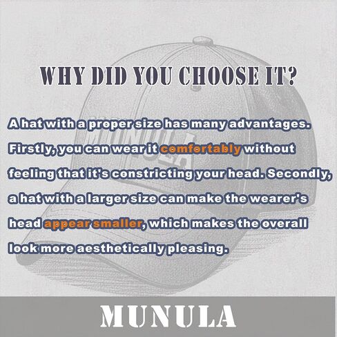 MUNULA قبعة بيسبول شبكية سريعة الجفاف كبيرة الحجم XXL قبعات رأس كبيرة للرجال قبعات رأس كبيرة قبعة أبي قابلة للتعديل 23.6"-25.6" in Kuwait