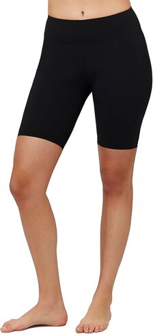 شورت سباحة طويل للسيدات من Gottex Free Sport بخصر عالٍ - طول منتصف الفخذ، سريع الجفاف، جزء سفلي للسباحة مقاوم للكلور in Kuwait
