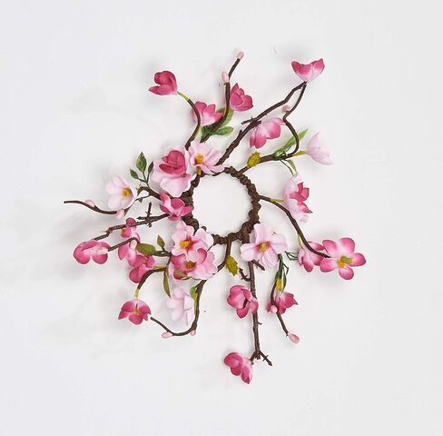1.25" Cherry Blossom Candle Ring, Set of 2 in Saudi Arabia