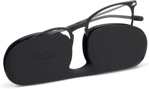 NOOZ Optics Unisex Reading Glasses - Mid Distance Glasses with Compact Case - Ultra-Light (17g) - Progressive Reading Glasses in Saudi Arabia