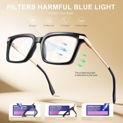 firstsense Reading Glasses for Men Women TR90 Frame Lightweight Blue Light Blocking Computer Readers with Metal Leg in Saudi Arabia