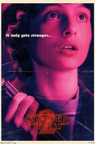 Netflix Stranger Things: الموسم 2 - ملصق حائط مايك، 19 طول × 13 عرض، نسخة ممتازة غير مؤطرة in Saudi Arabia