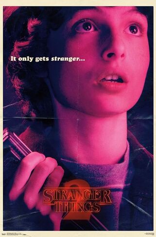 Netflix Stranger Things: الموسم 2 - ملصق حائط مايك، 19 طول × 13 عرض، نسخة ممتازة غير مؤطرة in Saudi Arabia