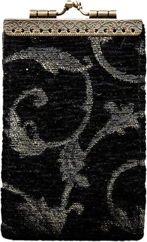 Angelina's Palace Carpet Wallet Vintage Kiss Lock ID Pouch,Clasp Card Holder in Kuwait