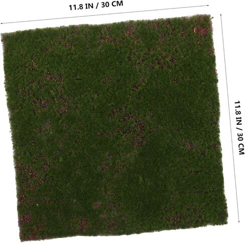 Artificial Moss Mat Realistic Fake Grass Rug for Indoor Outdoor Decor Decorative Plants for Crafts Terrariums Fairy Gardens Faux Lawn Turf Mat in Saudi Arabia