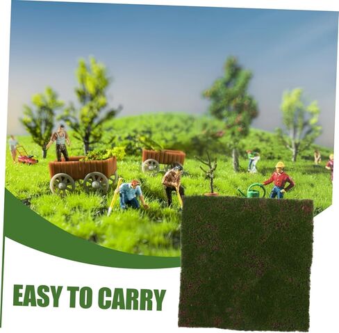 Artificial Moss Mat Realistic Fake Grass Rug for Indoor Outdoor Decor Decorative Plants for Crafts Terrariums Fairy Gardens Faux Lawn Turf Mat in Saudi Arabia