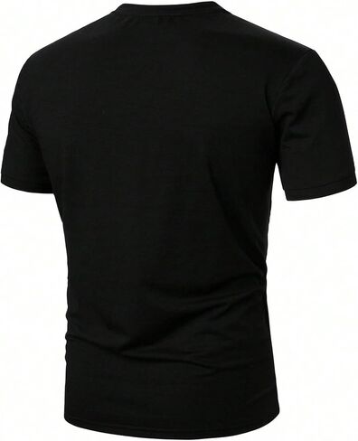 RoseSeek Men's Striped Color Block Tee Tops Crewneck Short Sleeve Summer T Shirts in Saudi Arabia