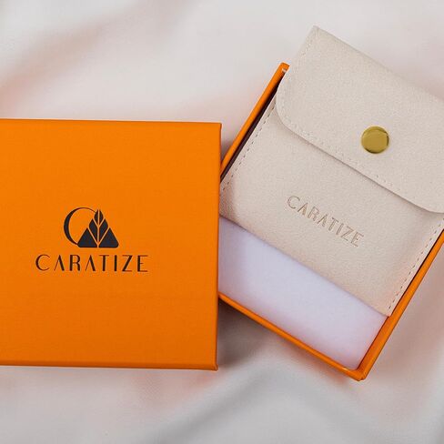 أقراط مرصعة بالألماس من Caratize Lab 0.50–2.00 قيراط | قام مختبر Round Cut بإنشاء ترصيع الماس سوليتير | أقراط من الذهب الصلب عيار 14 قيراط معتمدة من IGI للنساء in Kuwait
