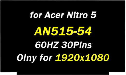 15.6" Screen Replacement for HP Notebook 15-DY 15-DY0013DX 15-DY1023DX 15-DY1043DX 15-DY1044NR 15-DY1074NR 15-DY1085NR P/N L63569-001 40Pins 1366X768 LCD Touch Screen Laptop Panel in Kuwait