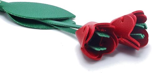Tulip Keychain, Hand-Sewn Tulip Flower Charm for Purse Handbags Bag Car Accessories Charms PU Key Charms in Saudi Arabia