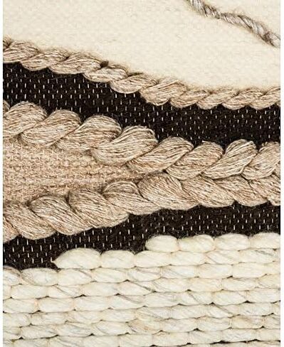 Misc Hand Woven Wall Tapestry 111-2' X 3' Beige Brown Bohemian Eclectic Wool in Kuwait
