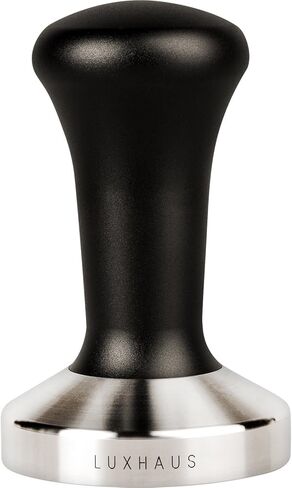 LuxHaus 58mm Espresso Tamper - Premium Barista Coffee Tamper with 100% Flat Stainless Steel Base in Saudi Arabia