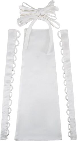 طقم مشد الظهر BSLGCTX، موسع سحاب للفستان، طقم مشد خلفي من الساتان قابل للتعديل لفساتين الزفاف، فساتين الحفلات الراقصة، الملابس الرسمية in Kuwait