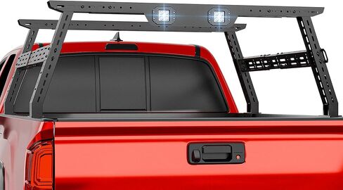 Universal Extensable 46 "-71" رفوف سرير برادولاند شاحنات الشاحنات تناسب معظم شاحنات الالتقاط ، و 900 رطل رفوف سلم خلفية من غير حفر الشاحنة الخلفية للركض للزوارق ولوحة ركوب الأمواج والخشب. in Kuwait